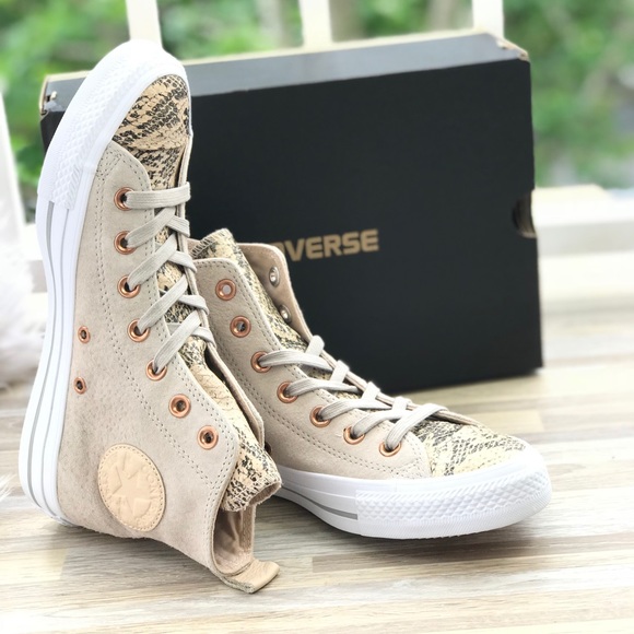 NWT Converse Ctas Loop HI Papyrus W AUTHENTIC - Picture 3 of 7